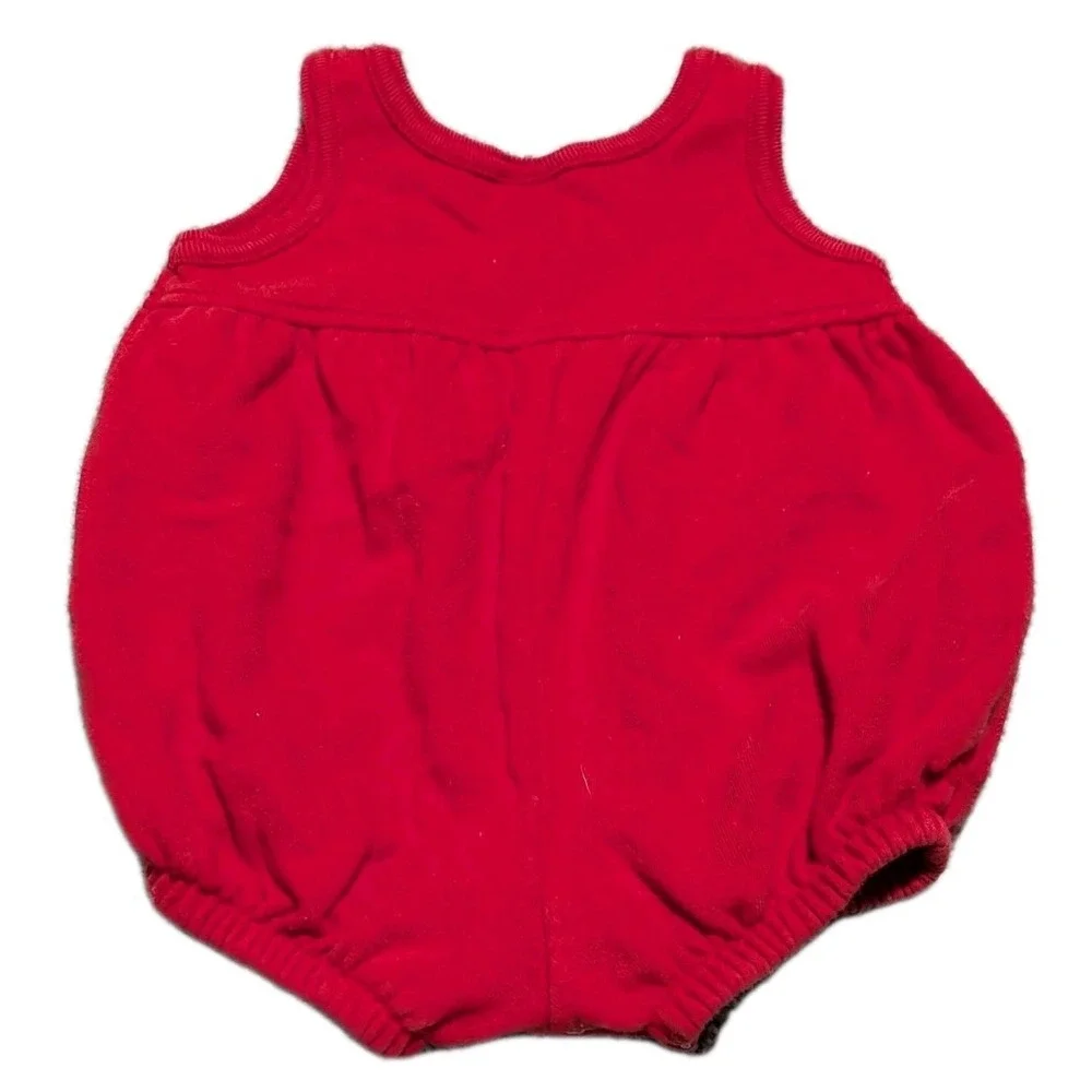 Baby Girl Carters Clothes 3-6 Months Red One‎ Piece Sleeveless Bunny USA Flag